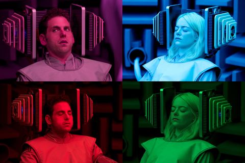 Emma Stone und Jonah Hill spielen die Hauptrollen in "Maniac"