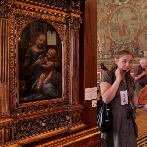 "Madonna mit der Blume" von Leonardo da Vinci