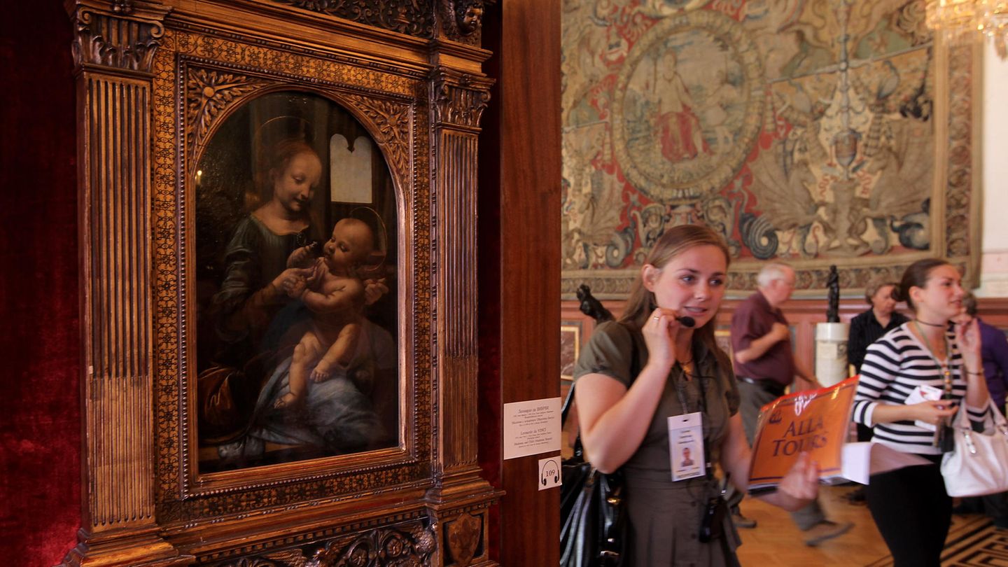 "Madonna mit der Blume" von Leonardo da Vinci
