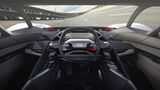 Das Cockpit des Audi PB18 e-tron schaut futuristisch aus