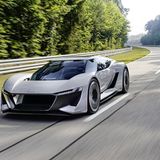 Der Audi PB18 e-tron hat Feststoffbatterien verbaut, die eine Reichweite von rund 500 Kilometern garantieren