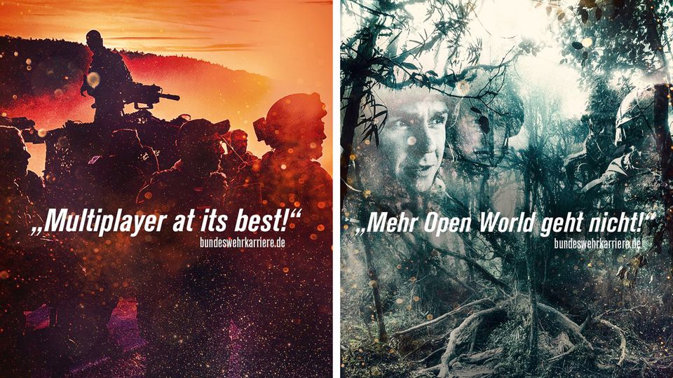 Werbung auf Spielemesse: Bundeswehr der beste Ego-Shooter? Sprecher reagiert auf umstrittene Gamescom-Plakate