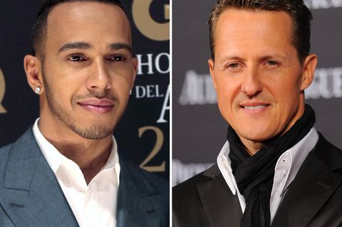 "Keep fioghting, Michael": Lewis Hamilton twitterte warme Worte an Michael Schumacher 