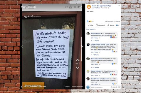 Berlin: So rechnet ein Mann mit seiner Nachbarin ab