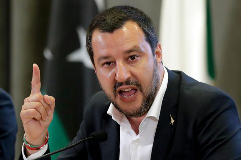 Gegen Matteo Salvini soll wegen Freiheitsberaubung von Flüchtlingen ermittelt werden