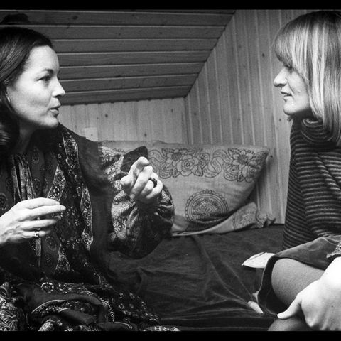 Romy Schneider und Alice Schwarzer