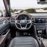 Das Cockpit des VW Atlas Tanoak ist ansehnlich