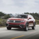 Der VW Atlas Cross Sport Prototyp hat kurze Überhänge