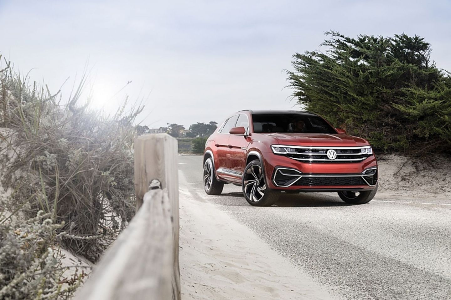 Der VW Atlas Cross Sport ist ein großes SUV-Coupé