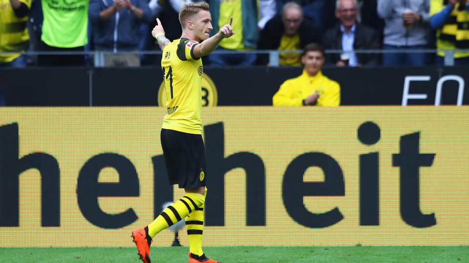 Marco Reus feierte mit Dortmund einen gelungenen Saison-Einstand