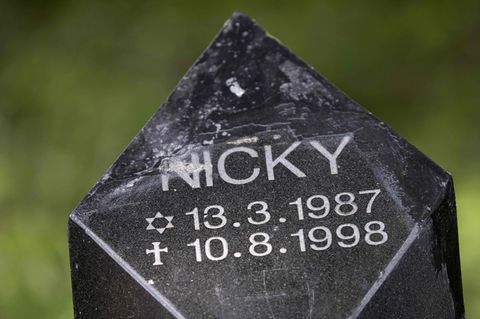 Gedenkstein für Nicky Verstappen