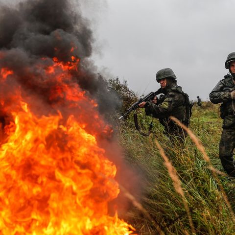 Die Übung Zapad 2017 war wesentlich kleiner als das nun geplante Großmanöver.