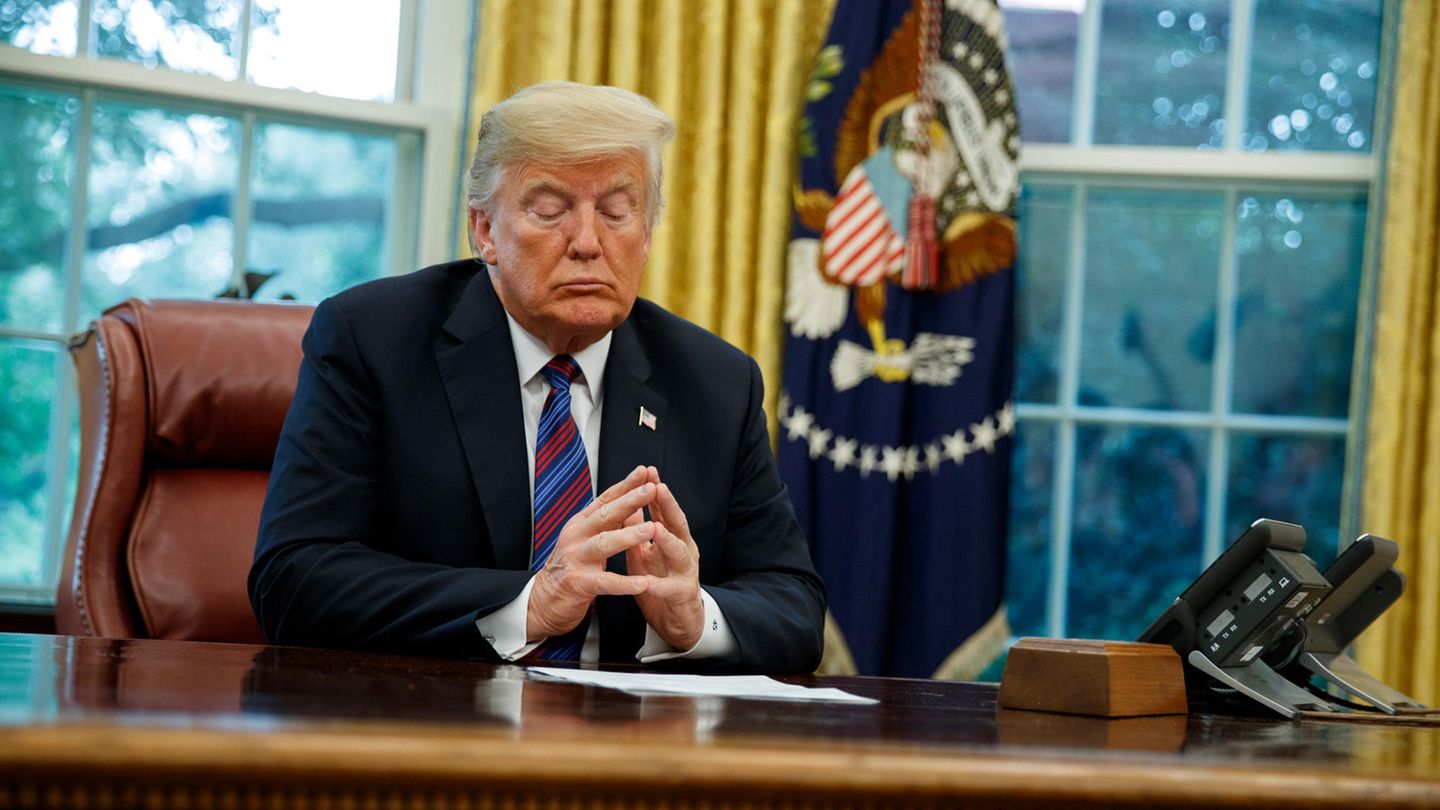 Donald Trump Republikaner Fuhren Geheime Liste Mit Seinen Skandalen Stern De