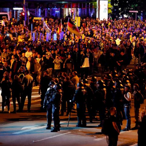 Protest in Chemnitz