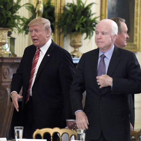 Donald Trump John McCain