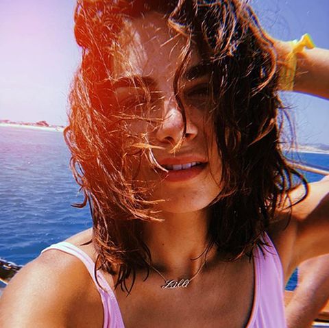 Dieses Urlaubsfoto postete Lilli Hollunder bei Instagram