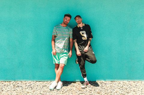 Marteria und Casper auf der Bühne