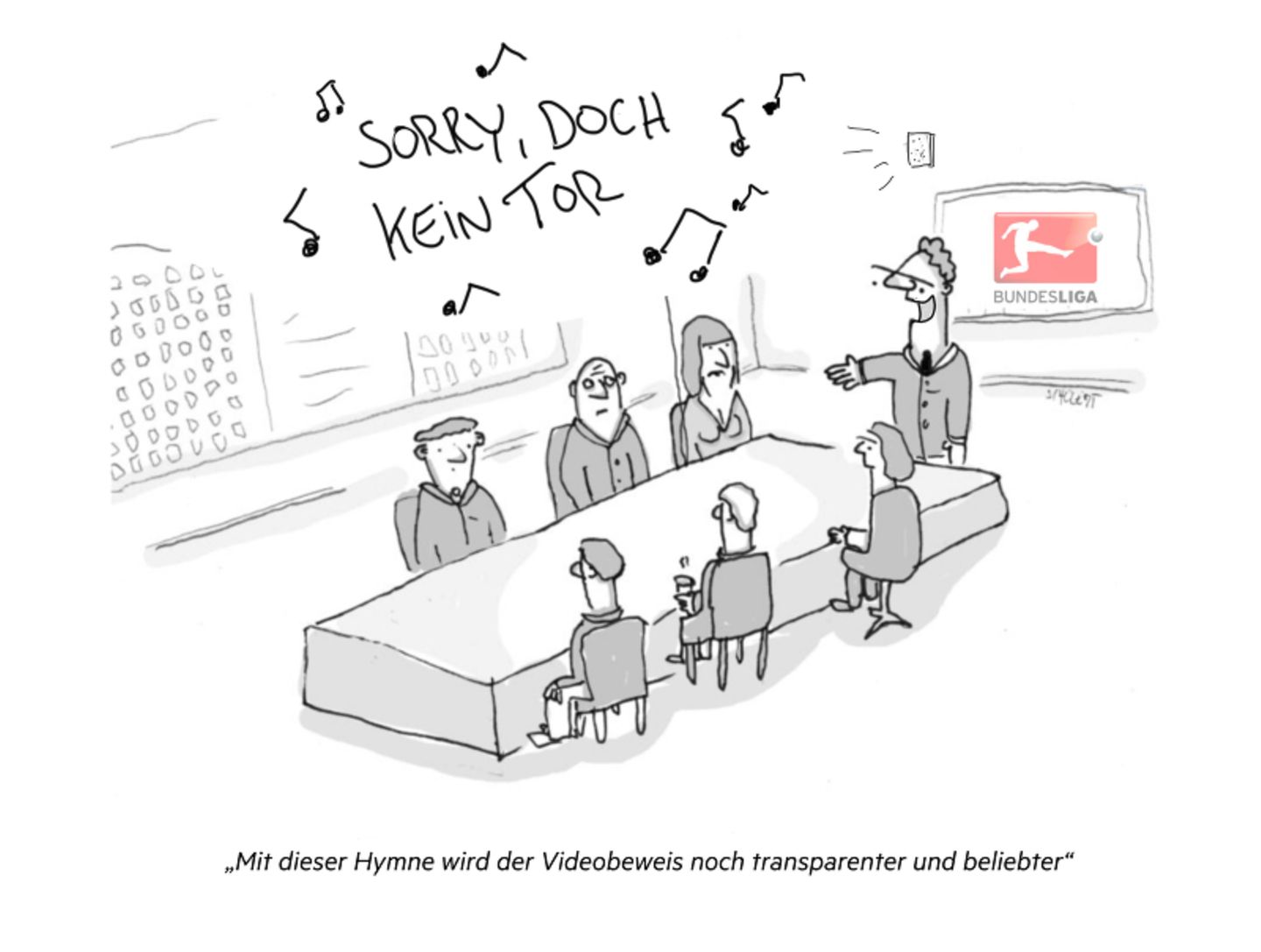 Cartoons von Tobias Schülert: Klimawandel - So schlecht geht es Frau Holle