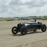 Grünes Monster Opel - unterwegs in Dänemark