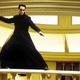 Keanu Reeves in "Matrix"