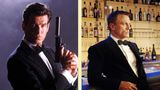 Pierce Brosnan und Daniel Craig als James Bond