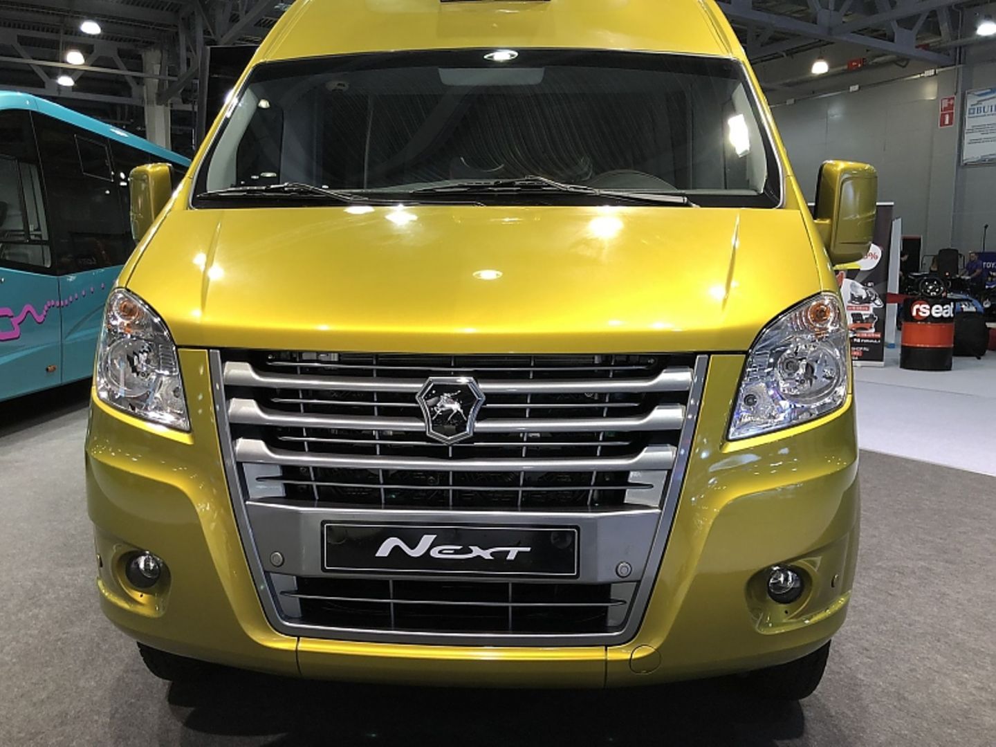 Auch Nutzfahrzeuge gibt es auf dem Moskauer Autosalon zu sehen
