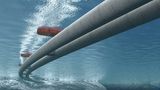 Ein Autobahntunnel, der frei im Wasser hängt - für viele eine unheimliche Vorstellung.