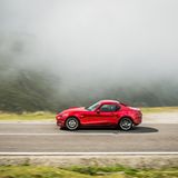 Mit dem Mazda MX-5 RF im rumänischen Gebirge unterwegs