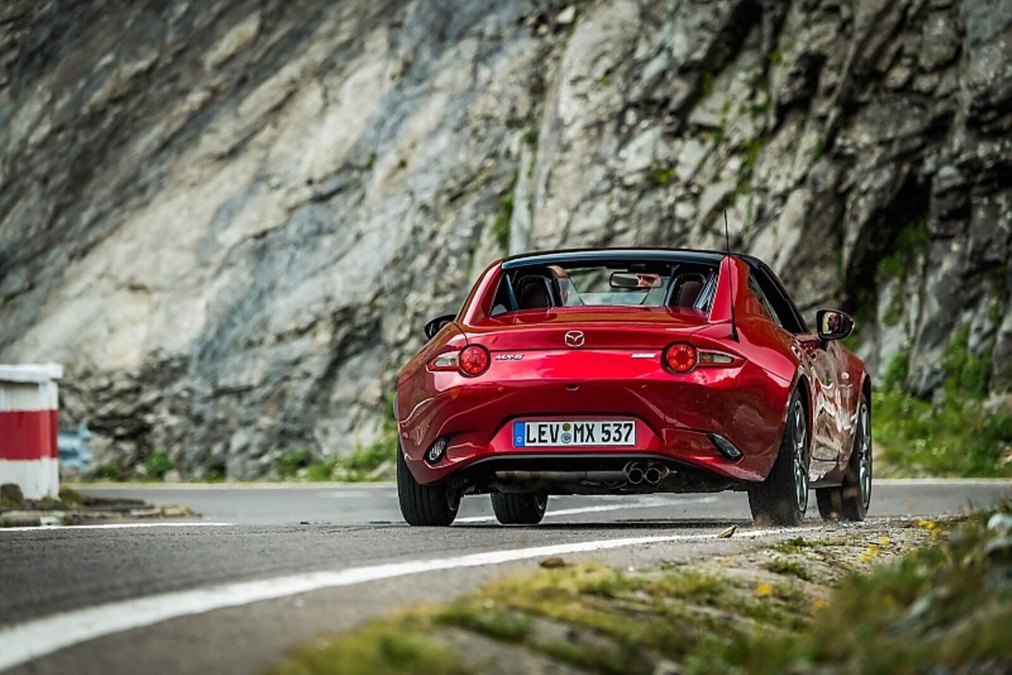 Außen hat sich nichts am Mazda MX-5 RF, Modelljahr 2019 geändert