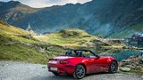 Mazda MX-5 RF: Kurze Pause am Bâlea-See