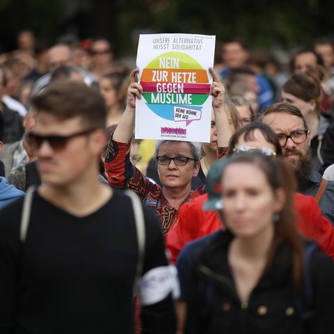 #wirsindmehr: Demonstration gegen Rechts