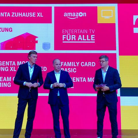 Auf der IFA zeigte die Telekom eine ganze Reihe von Neuerungen