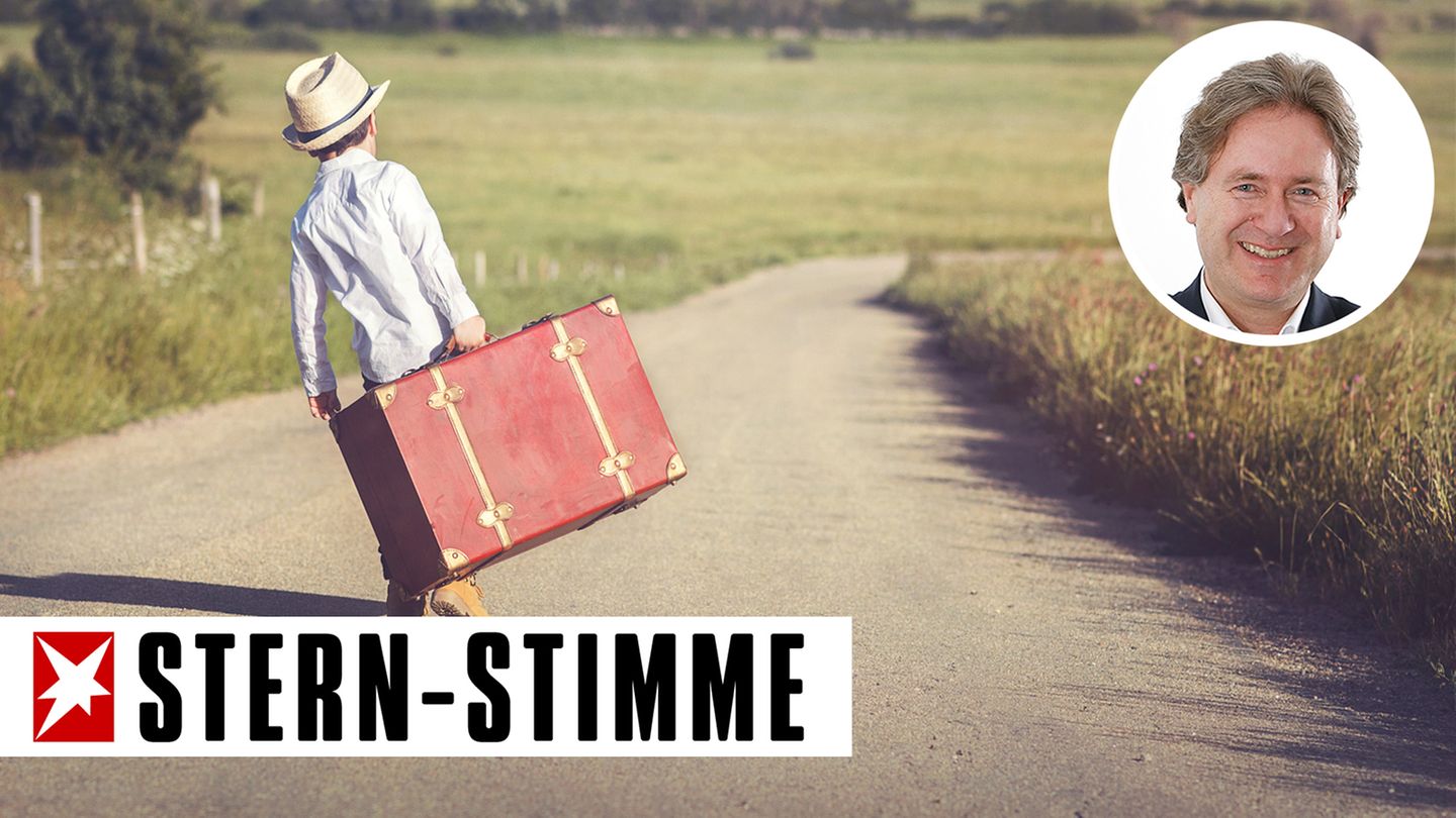 Wenn die Kinder in die weite Welt hinausziehen, werden Eltern ganz melancholisch
