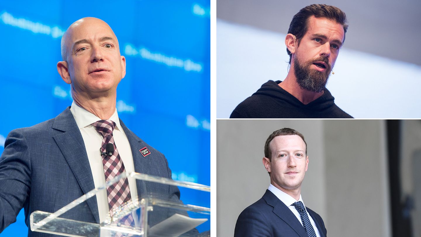 Bezos Zuckerberg Und Co So Viel Verdienen Die Erfolgreichsten Ceos Pro Stunde Stern De