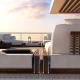 Ein Rückzugsort auf hoher See.