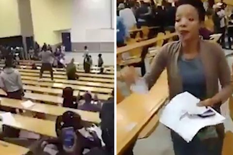Südafrika: Studenten verlassen den Hörsaal – weil ihnen die Prüfung zu schwierig ist