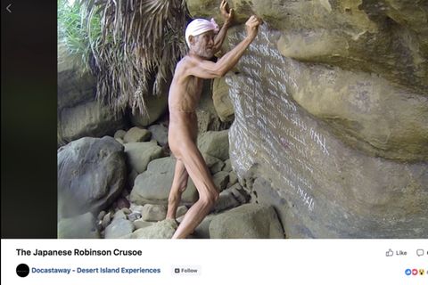Facebook-Screenshot der Kurz-Dokumentation über den Japaner Masafumi Nagasaki