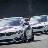 Beim BMW M4 GT4 Rennsporttraining