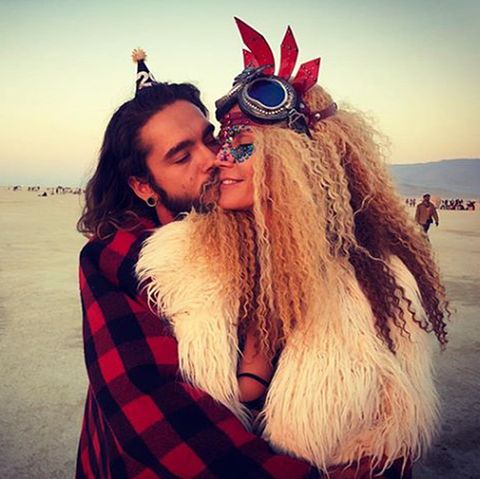 Verliebter Geburtstags-Schnappschuss: Tom Kaulitz und Heidi Klum