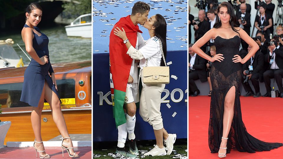 75. Filmfestival: Cristiano Ronaldo und seine Freundin Georgina Rodriguez. Das Paar hat eine gemeinsame Tochter. Cristiano Ronaldo und seine Freundin Georgina Rodriguez. Das Paar hat eine gemeinsame Tochter.