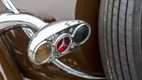 Mercedes 500 K Spezial-Roadster - die Rückleuchte aus dem Hause Bosch mit dezentem Mercedes-Signet