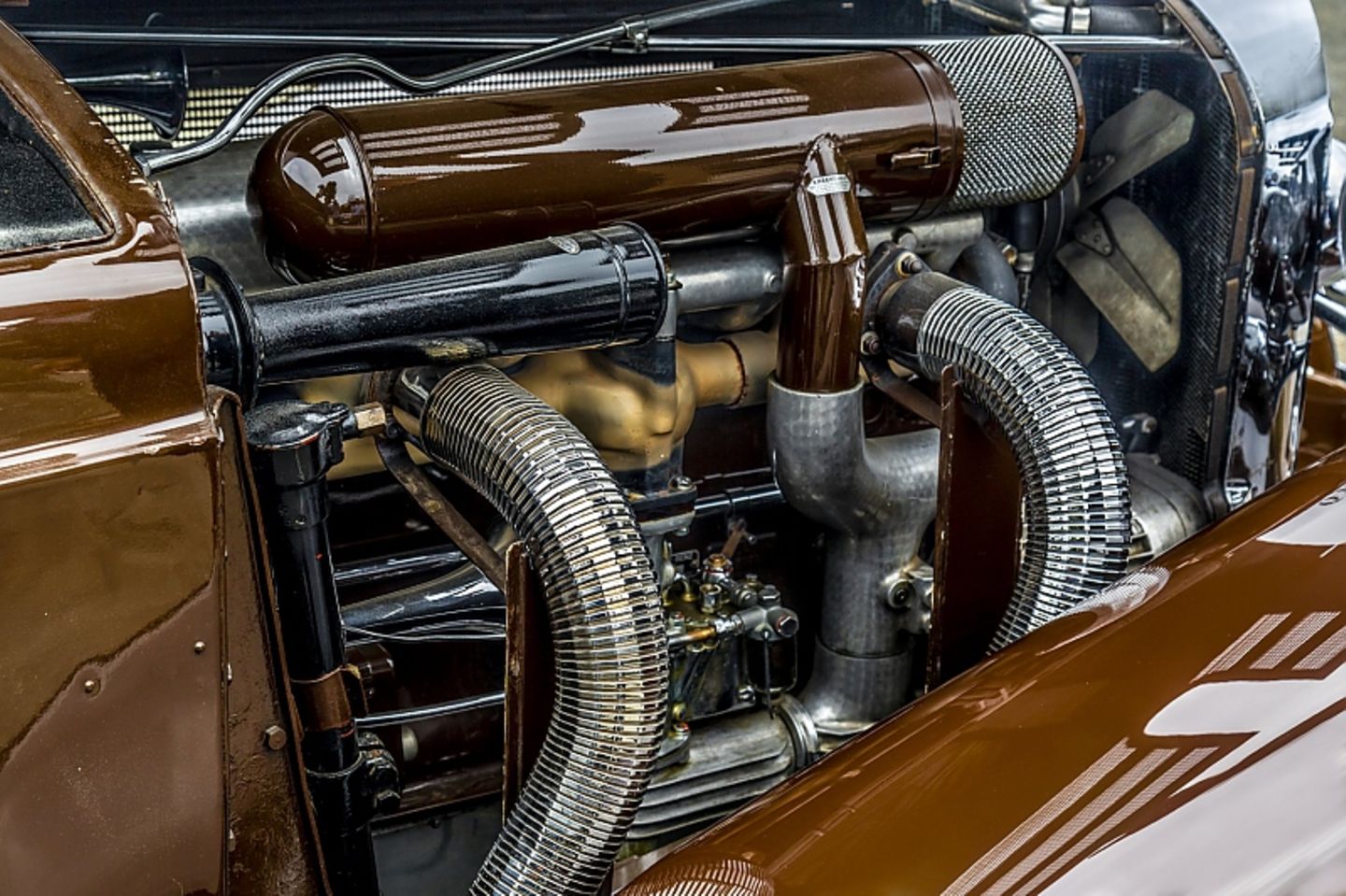 Mercedes 500 K Spezial-Roadster - der fünf Liter große Achtzylinder leistet 118 kW / 160 PS