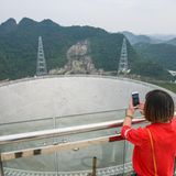 Kein Besucher, der nicht sein Smartphone zückt.