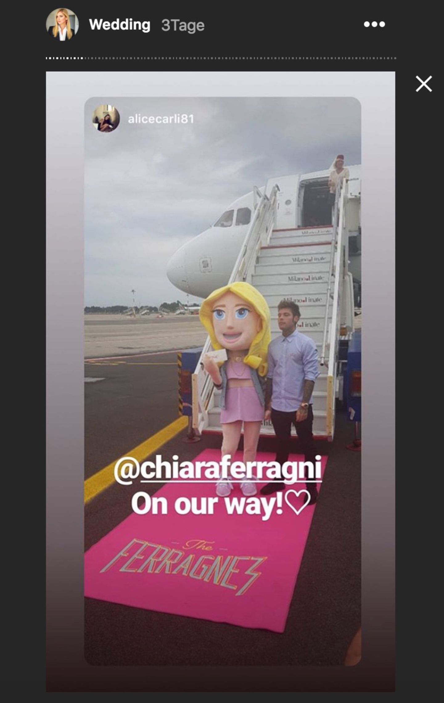 Hochzeit von Chiara Ferragni und Fedez