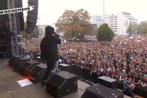 Chemnitz: Trettmann bei #wirsindmehr