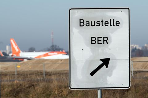 Seit 12 Jahren wird am Flughafen mehr oder weniger gebaut.