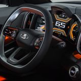 Der Innenraum wurde sehr bunt gestaltet.