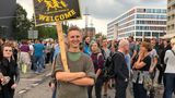 Stimmenfang auf der #WirSindMehr-Demo