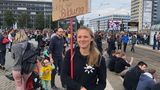 Stimmenfang auf der #WirSindMehr-Demo