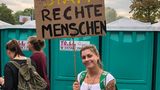 Stimmenfang auf der #WirSindMehr-Demo